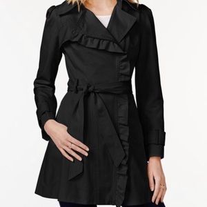 Jessica Simpson Black Raincoat in XL